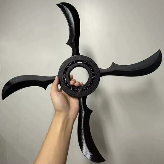Spinning demon shuriken